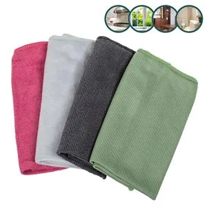 Lavete din microfibre universale set 4 bucăți multicolore