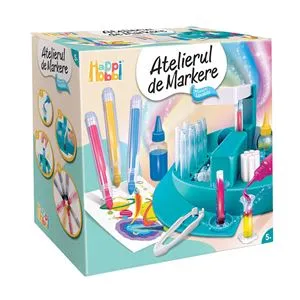 Set de creatie markere DIY pentru copii: Activități creative și școlare
