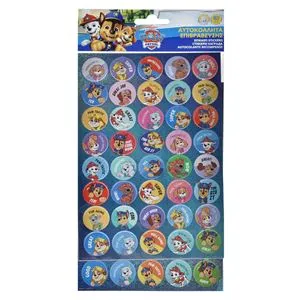 Autocolante Recompensă cu Model Paw Patrol, 80 buc, Multicolore