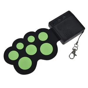 Mini Tobe Electronice cu 7 Sunete, Negru și Verde, 20x1,3x9cm