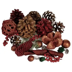 Potpourri Decorativi de Crăciun cu Arome de Mar și Turta Dulce