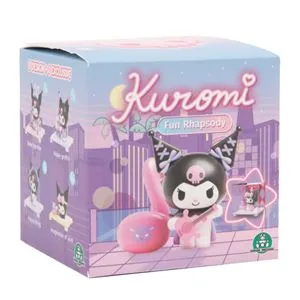 Figurină Kuromi de colecție, Mini Cutie Surpriză, 7 cm, Neagră