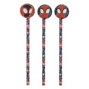 Set de Creioane Fancy cu Design Spiderman