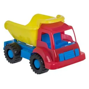 Camion de Șantier cu Bascullantă și Remorcă Rabatabilă, 19 cm