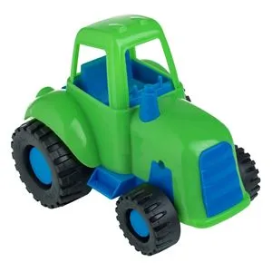 Tractor de Jucărie Verde și Albastru, Dimensiune 18cm