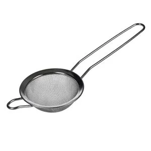 Strecurătoare mini din oțel inoxidabil cu mâner metalic