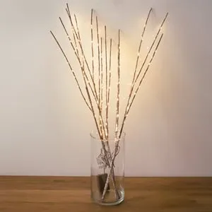 Ramuri Decorative cu Efect de Zapada cu 150 LED-uri 90cm