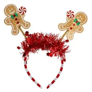 Coronita de Crăciun cu Figurine și Beteale Glitter