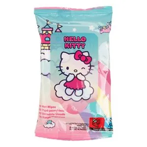 Servetele umede pentru copii Hello Kitty cu Aloe Vera și Vitamina E