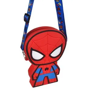 Borsetă din silicon Spiderman cu model Pop It pentru băieți