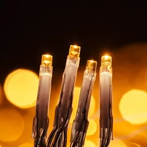 Luminite decorative LED pe baterii alb cald extra