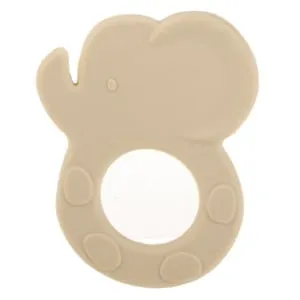 Jucarie de dentitie din silicon în formă de elefant pentru bebeluși