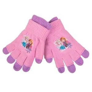 Manusi Duble Frozen Roz & Lila pentru Copii 2-5 Ani
