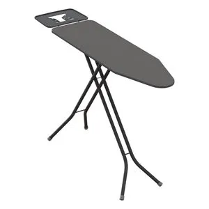 Masă de călcat cu reglare automată a înălțimii, 120x38 cm, neagră