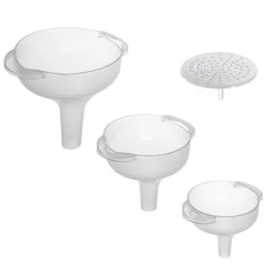 Set Palnii și Strecurătoare din Plastic Frosty - 4 bucuri