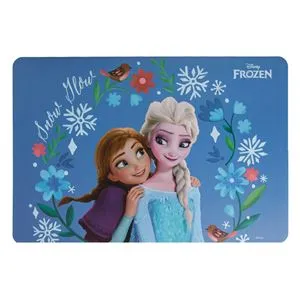 Suport Farfurie Bleu cu Model Elsa & Anna Frozen din PP