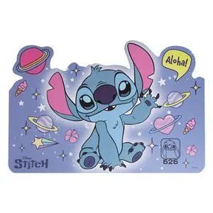 Suport farfurie lila cu model Stitch pentru bucătărie