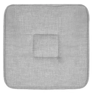 Pernă scaun gri umplutură burete 39x39cm