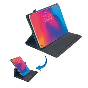 Geamă Rotativă Neagră Protecție pentru Tablete 10-11\"