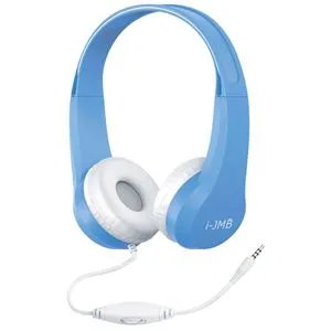 Casti audio on-ear, Albastre, Reglabile, Cablu 1,2 m