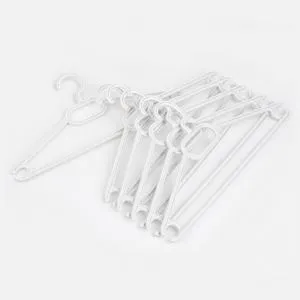 Umerase din Plastic, 41x21cm, 6 buc, Albe