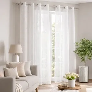 Perdea cu Inele Model Zig-Zag 140x260cm