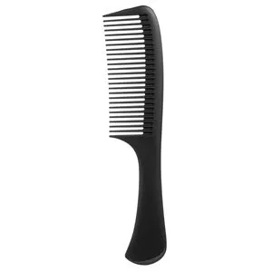 Pieptene cu mâner, 22 cm, negru, rezistent la căldură