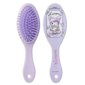 Perie de păr ovală pentru copii cu model Kuromi, 18 cm