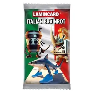 Plic cu carduri de colecție Seria Italian Brainrot