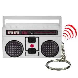 Breloc Casetofon Recorder Mini pentru chei și rucsac