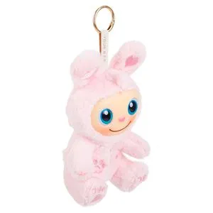 Breloc Plush Iepuras Roz Bubu 17cm - Bag Charm