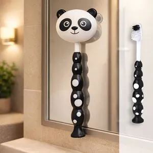 Periuta de dinti pentru copii cu husa panda