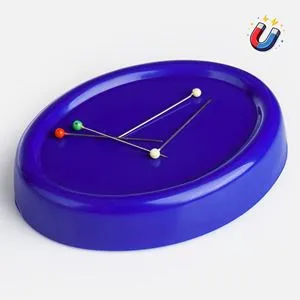 Bază Magnetică Ovală din Plastic pentru Ace