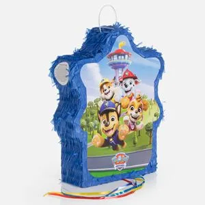 Pinata de Petrecere cu Model Paw Patrol, 27x8x36cm, Albastra