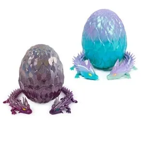 Colecție Dragoni Cristali Articulați - Ou Blind Box