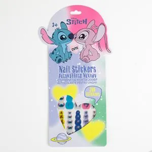 Autocolante pentru unghii Stitch & Angel, Set 200 bucăți