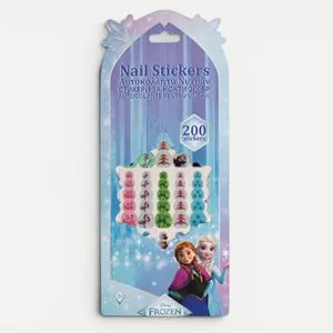 Stickere pentru unghii Set 200 buc tematic Frozen 2