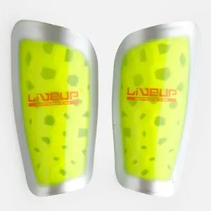 Apărători pentru tibie verde lime pentru fotbal, design ergonomic