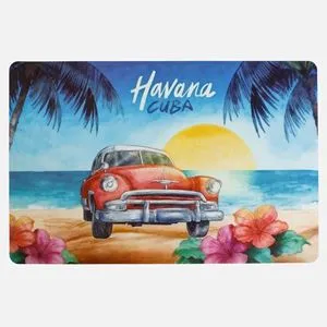 Suport farfurii cu model de vară, 43,5x28,5 cm, multicolor