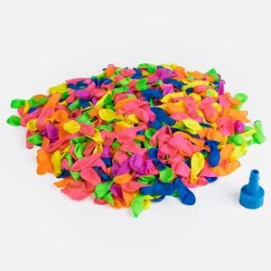 Baloane de Apa Multicolore, 1000 buc, Fluorescente