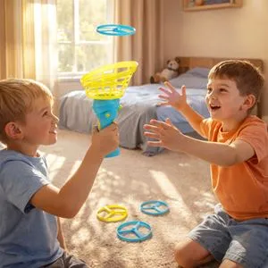 Lansator cu Discuri pentru Copii - Jucărie de Aventură și Creativitate