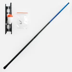 Lansetă Telescopică de Pescuit cu Montură - 3m
