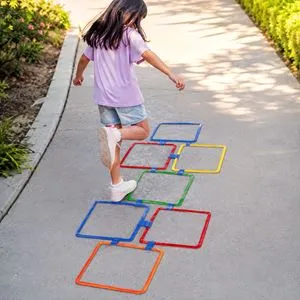 Joc de Indemanare Sotron cu Patrate din Plastic Colorat