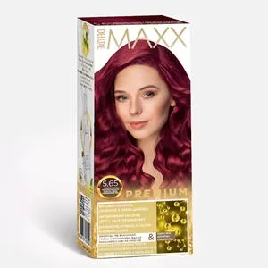 Vopsea de păr permanentă, Culoare Roșu Cireș, 50ml + 50ml + 10ml