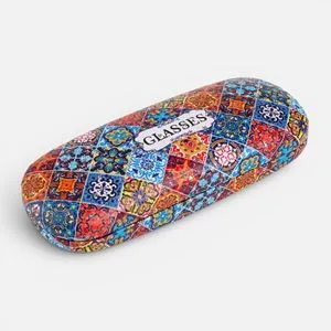 Toc Ochelari Dreptunghiular Multicolor cu Model Mozaic Tiles
