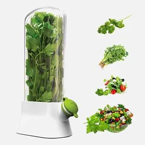 Recipient pentru păstrare ierburi în frigider - Design vertical