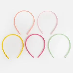 Bentite pentru copii, Set 5 buc, Multicolore, Satin