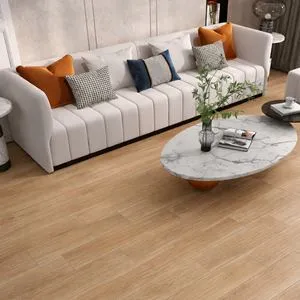 Autocolant pardoseala PVC, Aspect Lemn, 6 buc, 91,4x15,2x0,15cm, Natural
