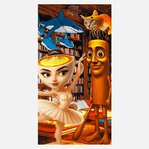 Prosop de Plajă din Microfibră pentru Copii