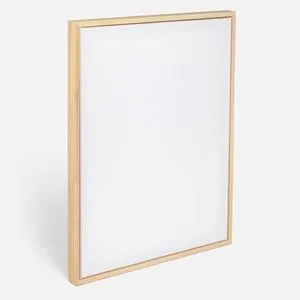 Pânză albă pentru pictură cu ramă din lemn 20x30 cm